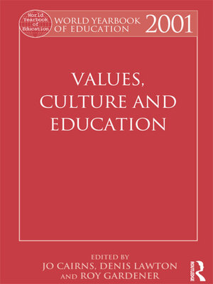 cover image of World Yearbook of Education 2001